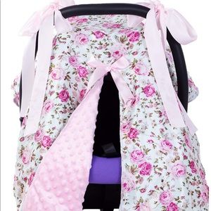 Baby Floral car seat /nursing cover